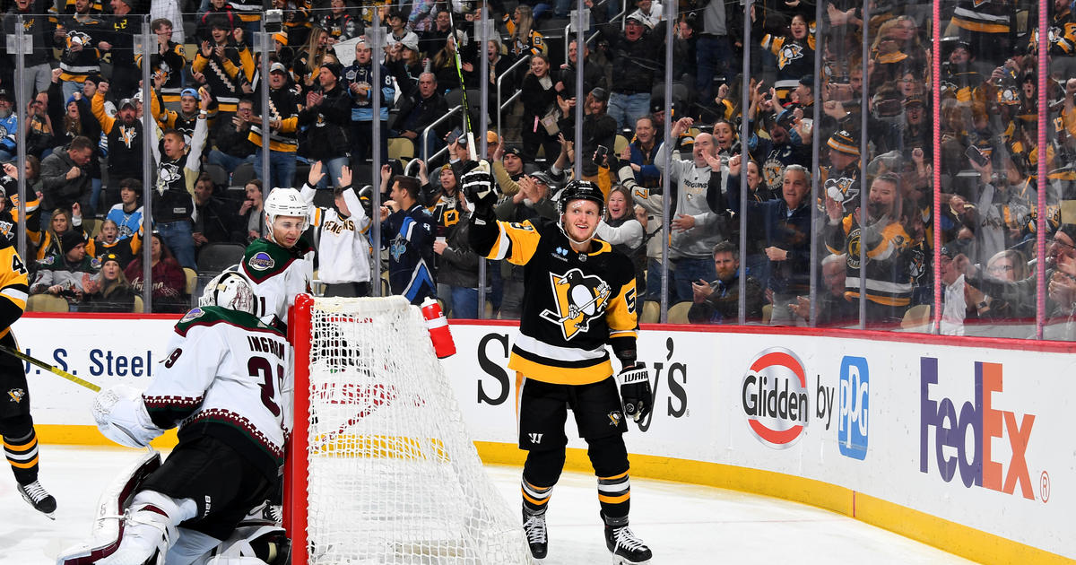 Carter and Guentzel score twice, Penguins end month-long power-play skid in  4-2 win over Arizona 