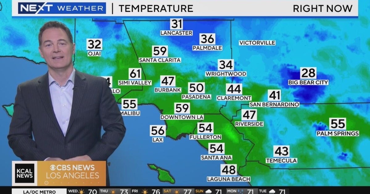 Paul Deanno's Morning Forecast (December 13) - CBS Los Angeles
