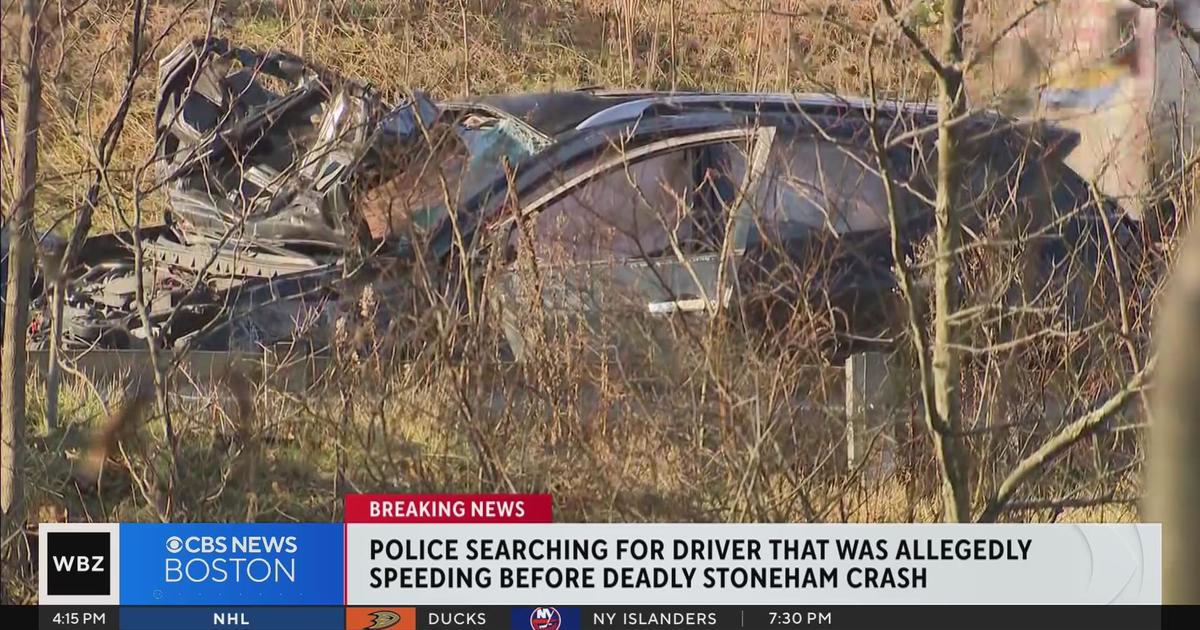 State Police Seek Driver After Fatal Rollover Crash In Stoneham - CBS ...