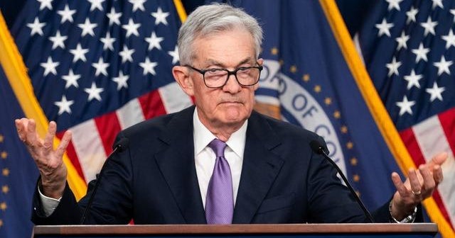 Dow surges after Fed hints at interest rate cuts in 2024