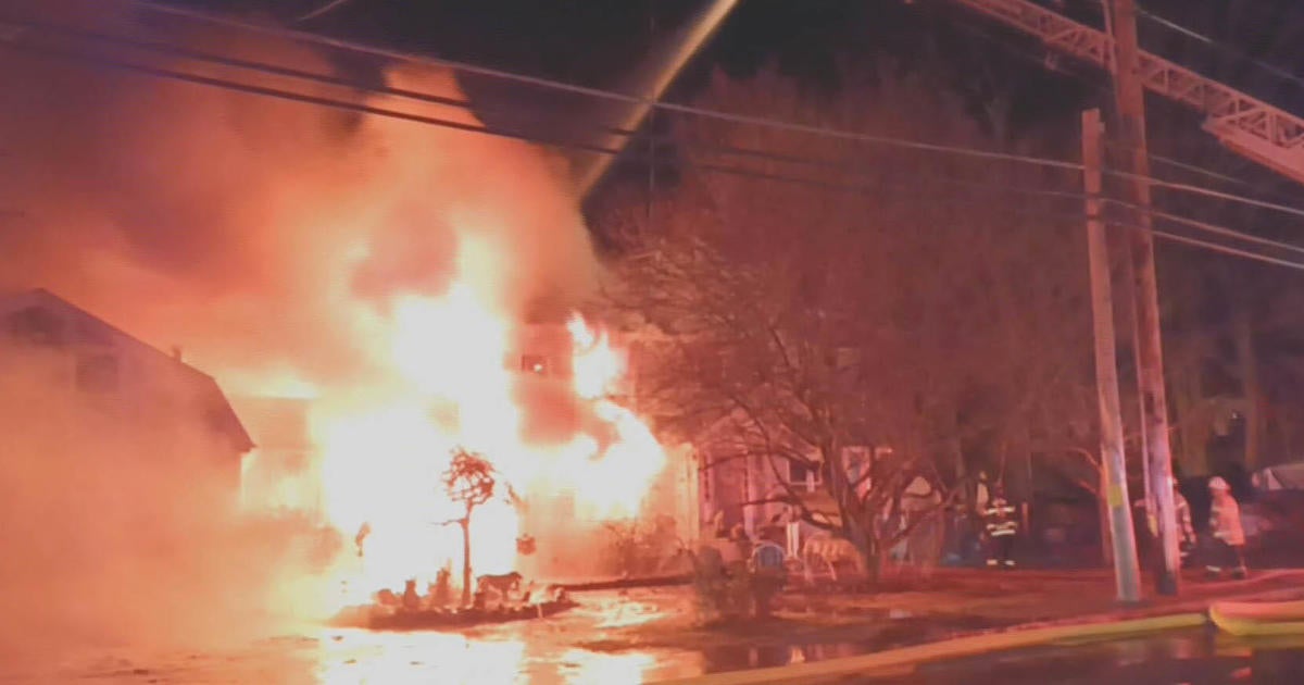 2 people seriously hurt as fire destroys home in Orange, Massachusetts