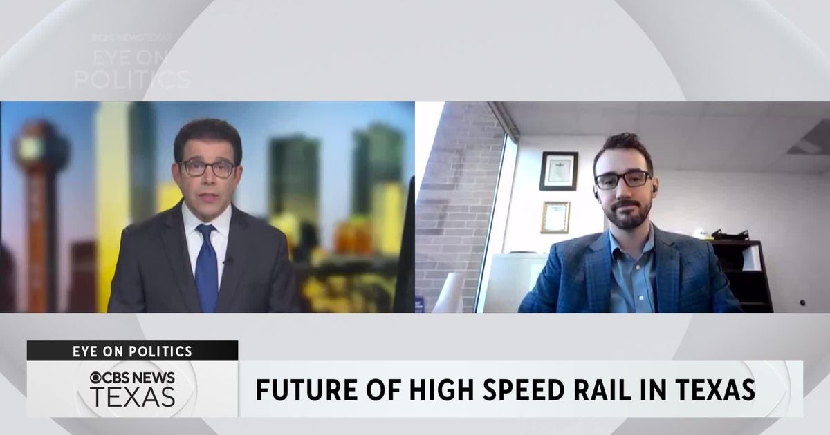 The future of high speed rail in Texas - CBS Texas