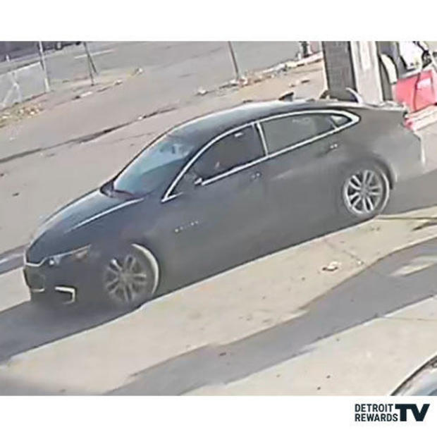 Armed robbery suspect vehicle 
