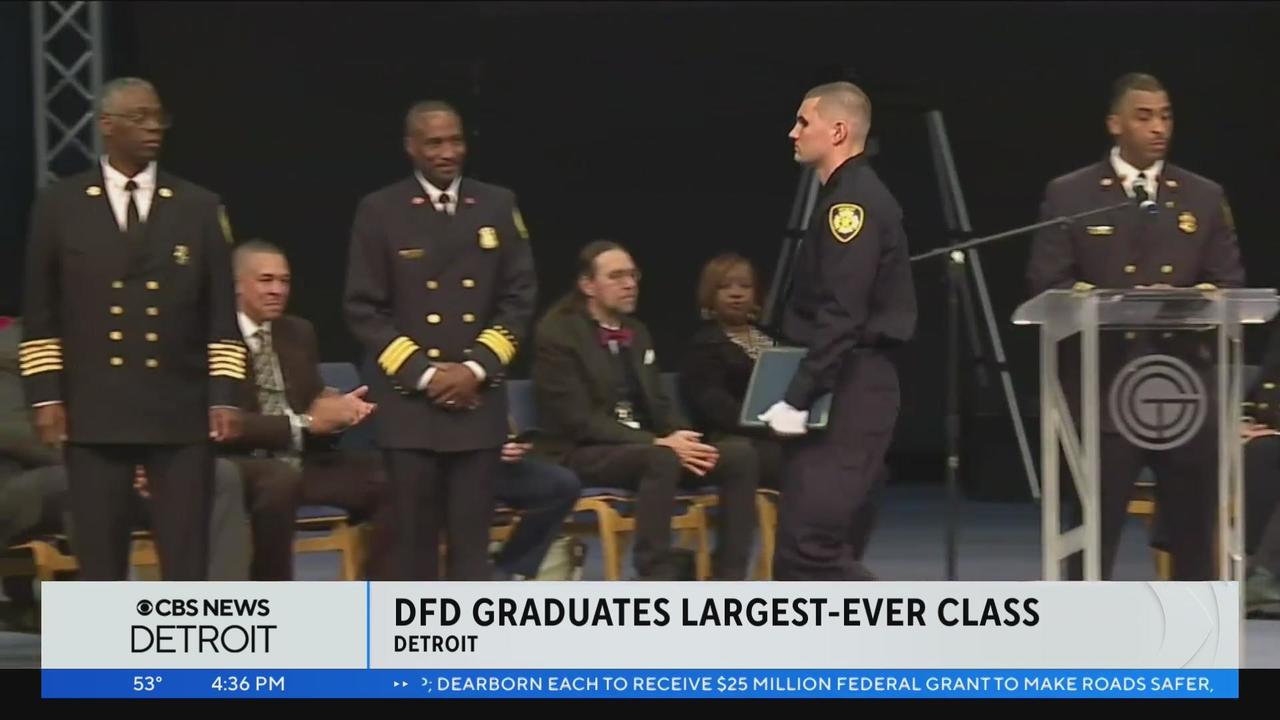 Detroit Fire Department graduates largest duel-enrolled class of cadets in  2023