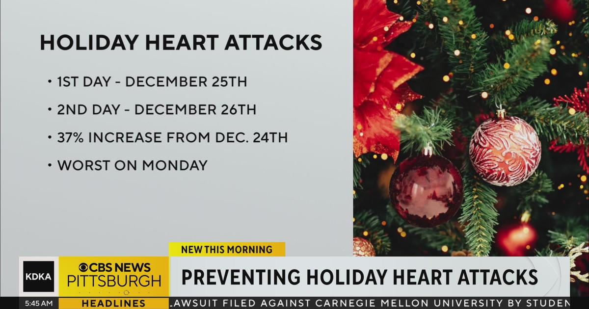 Preventing Holiday Heart Attacks Cbs Pittsburgh