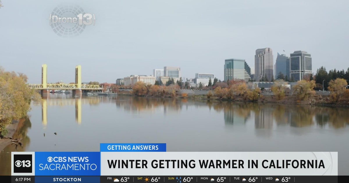 Data shows winter is getting warmer in California