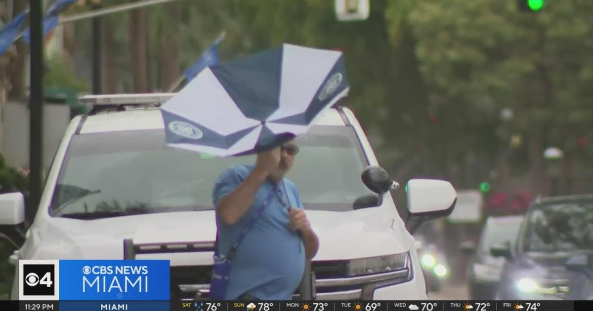 Locals and tourists don't mind wet, windy weekend in South Florida ...
