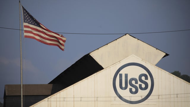 U.S. Steel Edgar Thomson Works Steel Mill Ahead Of Earnings Figures