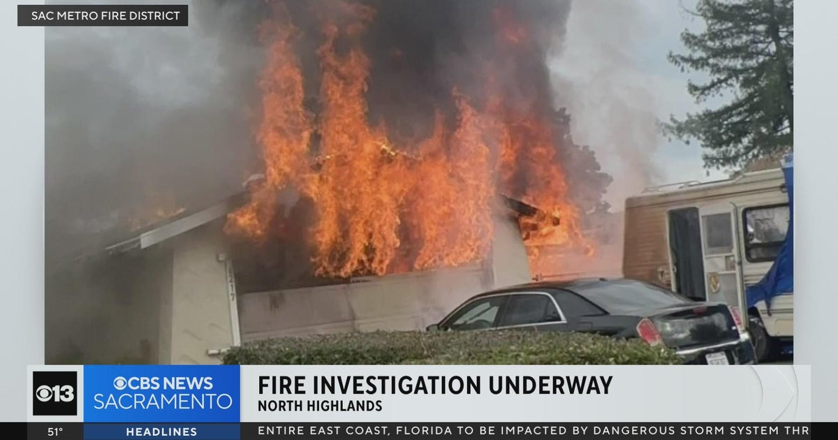No injuries after house fire in North Highlands