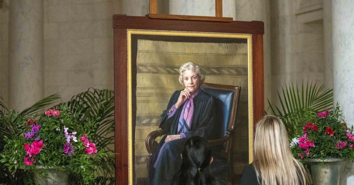 Вашингтон — Съдия Сандра Дей О`Конър, първата жена във Върховния