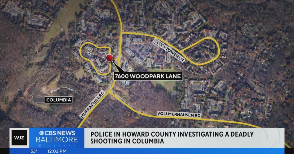 Man killed in double shooting at Columbia apartment complex - CBS Baltimore
