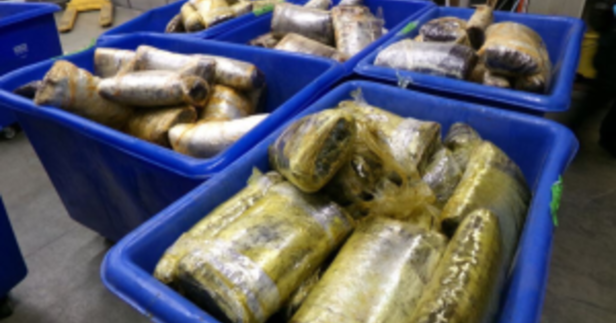 #Dogs sniff out $10 million worth of meth and cocaine hidden in jalapeño paste in San Diego