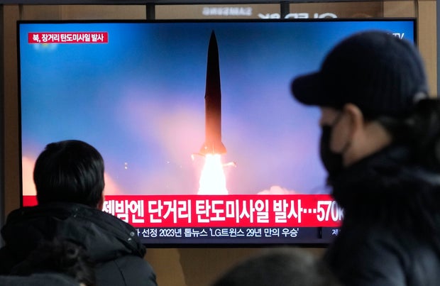 North Korea test launches apparent long-range missile designed to carry nuclear warhead, hit U.S. mainland