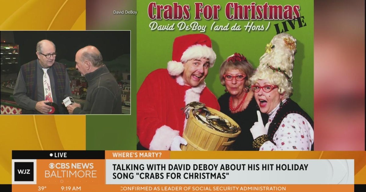 Where's Marty? With David DeBoy who created the Baltimore holiday