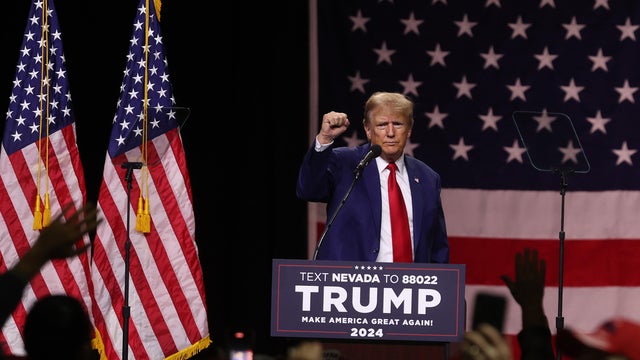 Former President Trump Holds Campaign Rally In Reno, Nevada