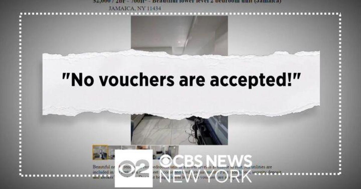 CBS New York Investigates Housing voucher discrimination in New York