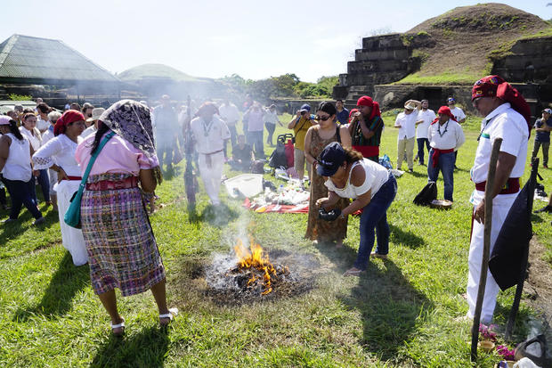 Celebrations Of Summer Solstice At San Andres Archeological Park 