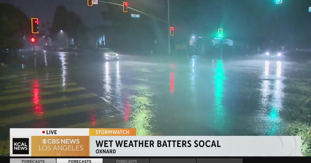 Neighborhoods experience flooding as rain continues to fall in Oxnard