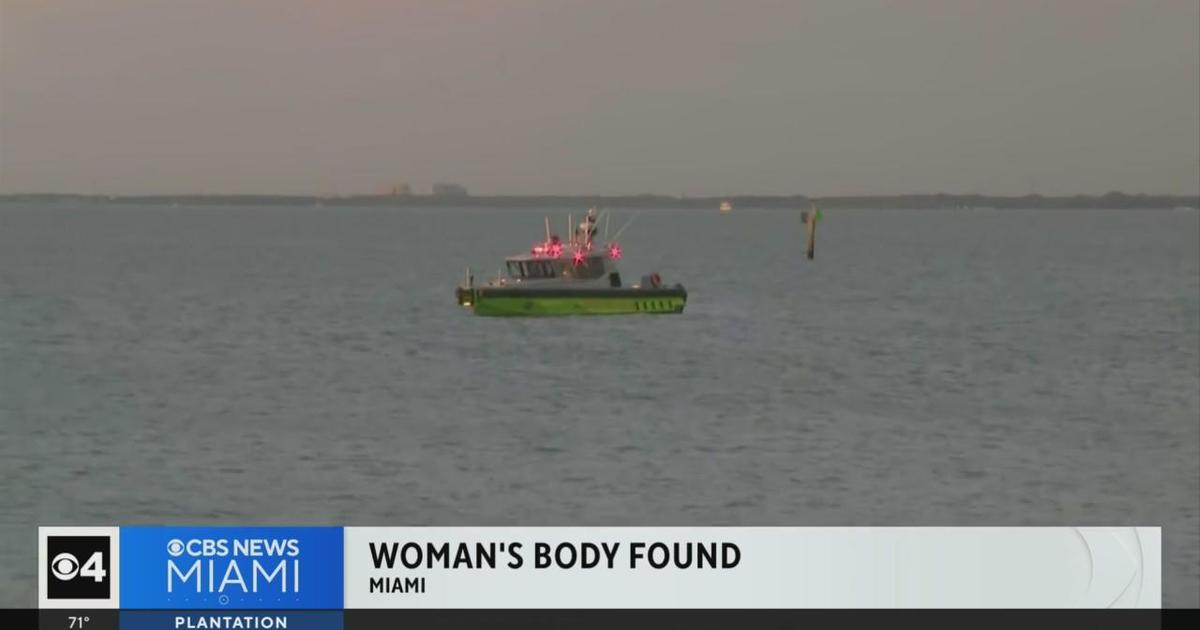 Womans Body Found Floating Near Rickenbacker Causeway Cbs Miami