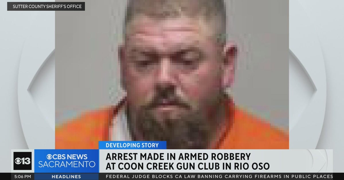 Arrest made in armed robbery at skeet shooting facility in Sutter