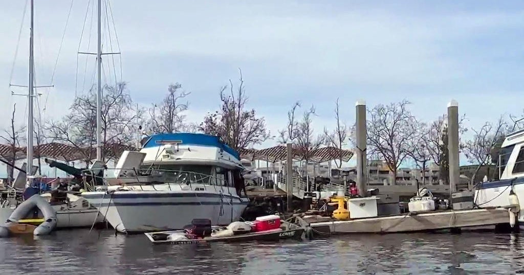 Oakland Police Begin Crackdown On Illegally Anchored Boats In Estuary