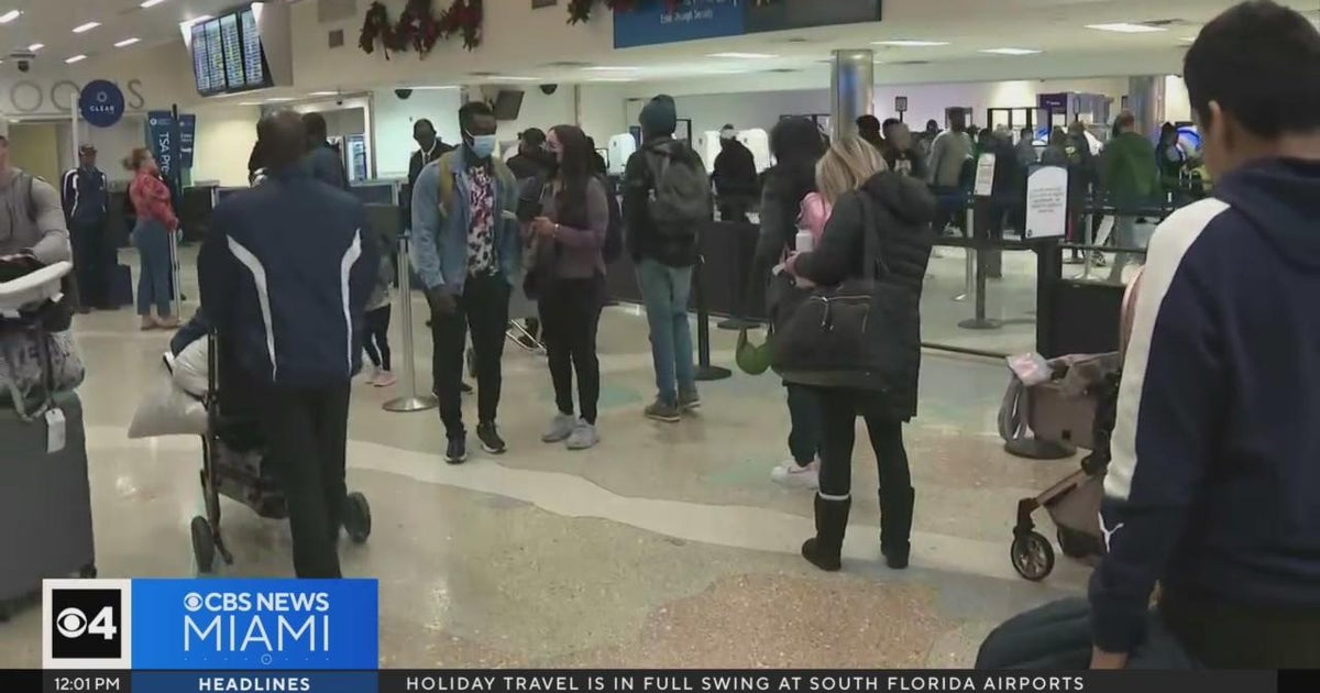 South Florida airports fast paced with holiday vacationers