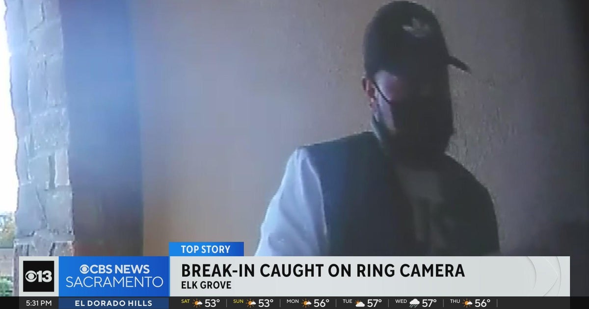 Elk Grove break-in caught on Ring camera