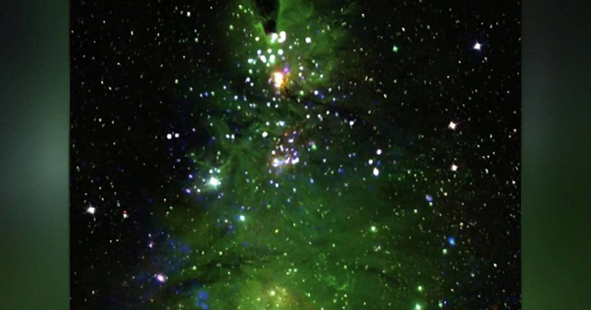 NASA Releases Stunning New Image of “Christmas Tree Cluster”
