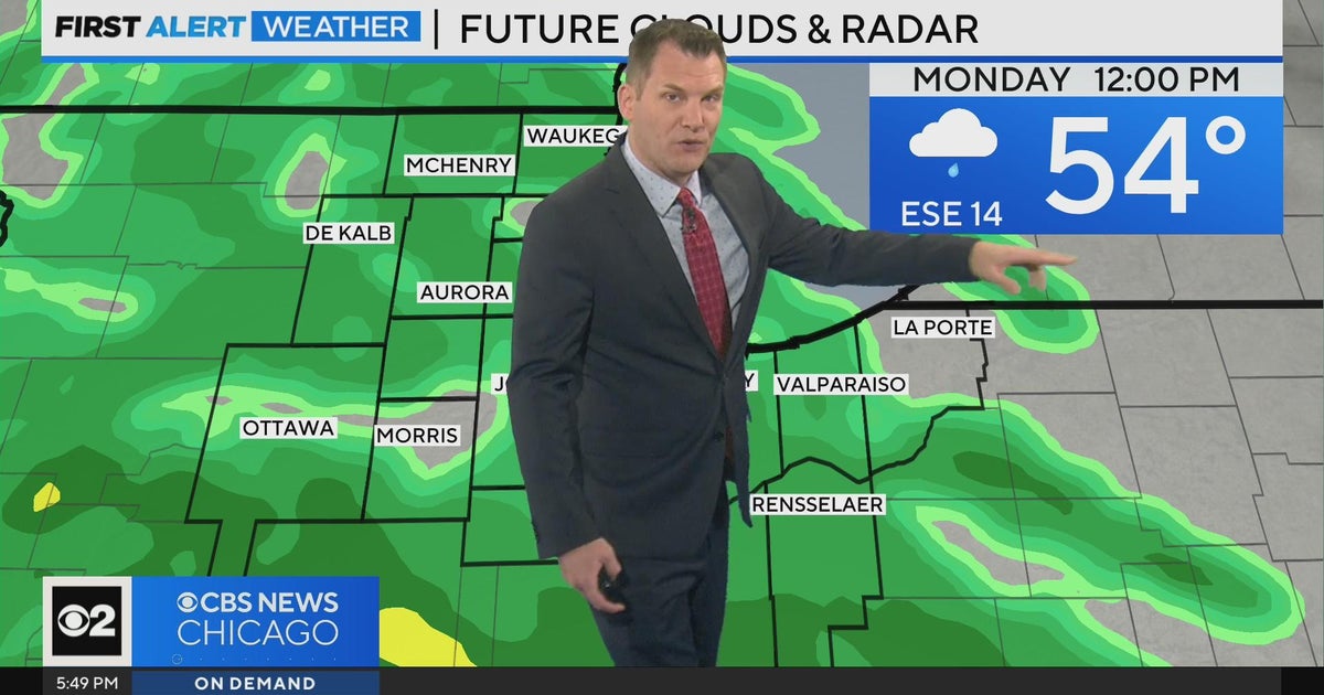 Chicago First Alert Weather: Rain coming for Christmas Day - CBS Chicago