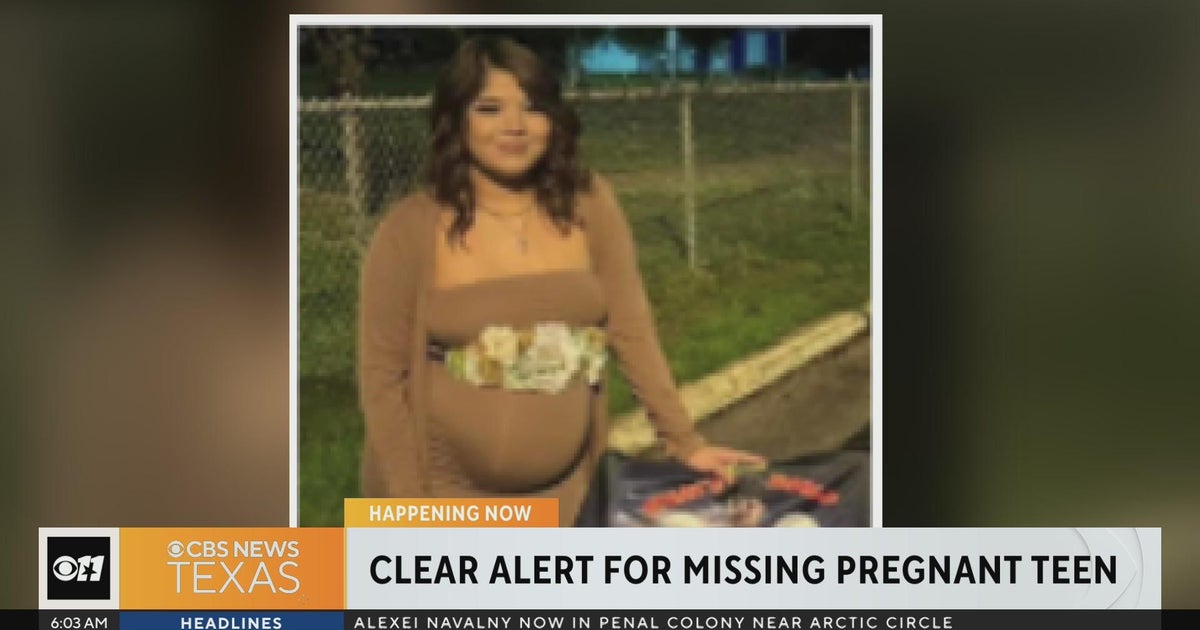 CLEAR Alert in effect for pregnant teen missing near San Antonio - CBS ...