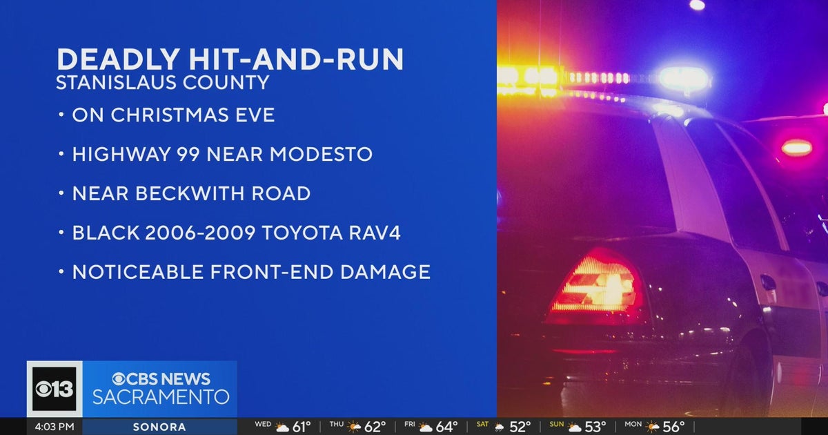 Man killed in Christmas Eve hit-and-run on highway near Modesto