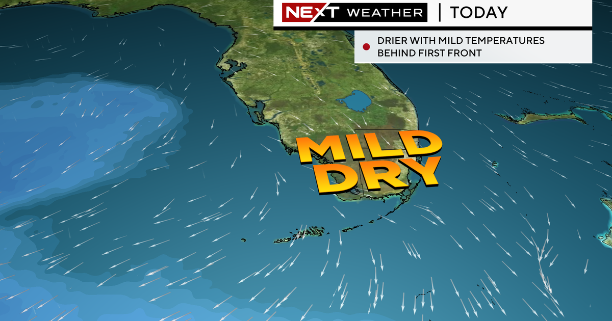 Mild and dry ahead of front that will bring rain, chilly temps