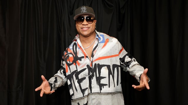 LL Cool J poses for a picture at "A Grammy Salute to 50 Years of Hip-Hop" from the YouTube Theater in Los Angeles, California, Nov. 8, 2023.