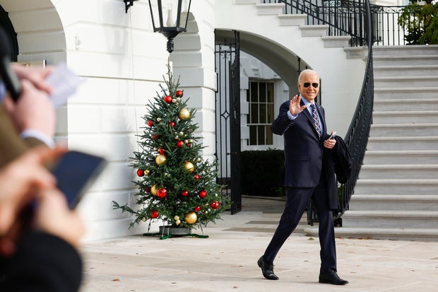 President Biden Departs The White House For Massachusetts