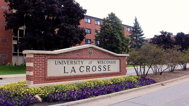 University of Wisconsin La Crosse entrance sign 
