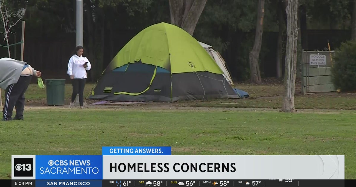 Homeless tents set up near Sacramento elementary school removed