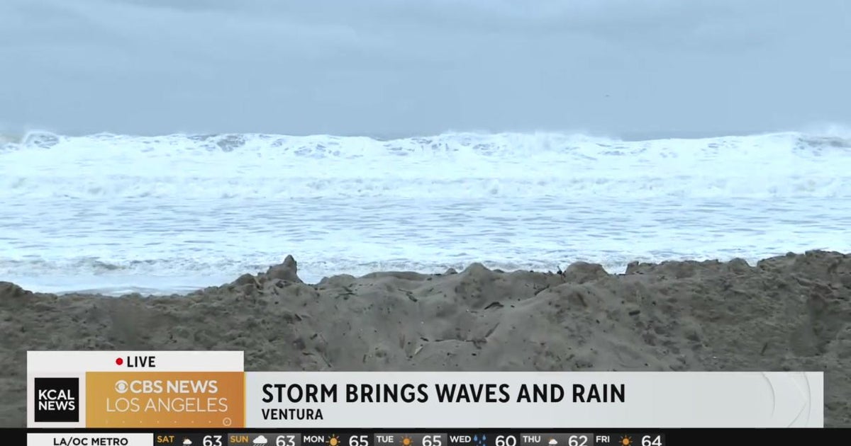 Strong surf paired with rain creates threat of flooding along SoCal ...
