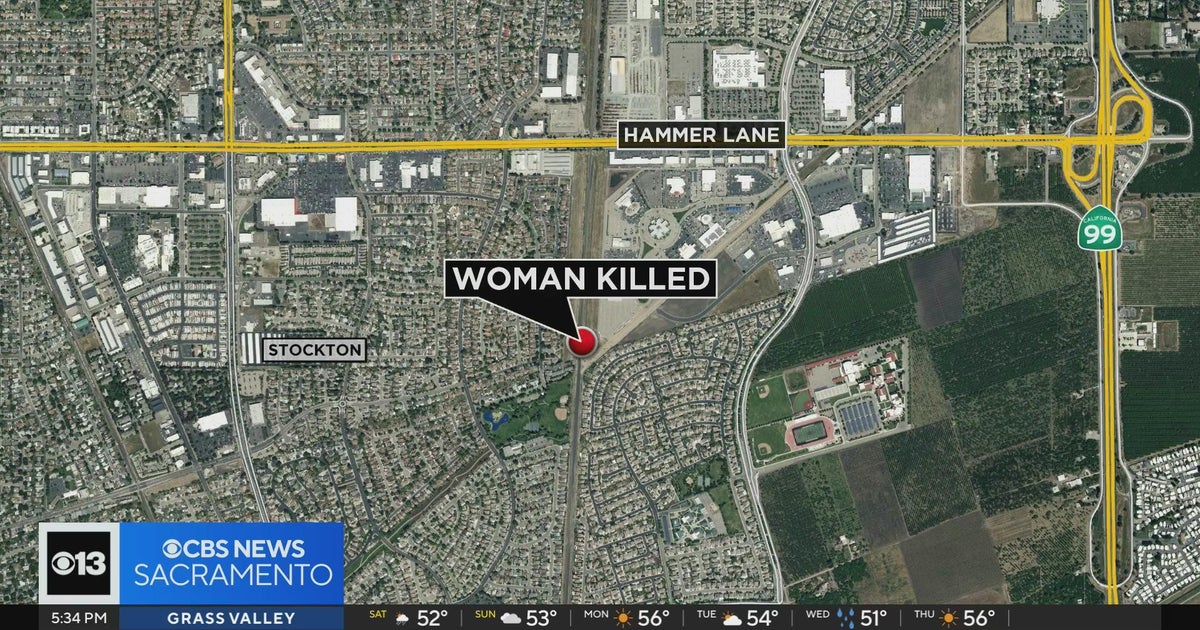 Woman found dead near Stockton Auto Mall