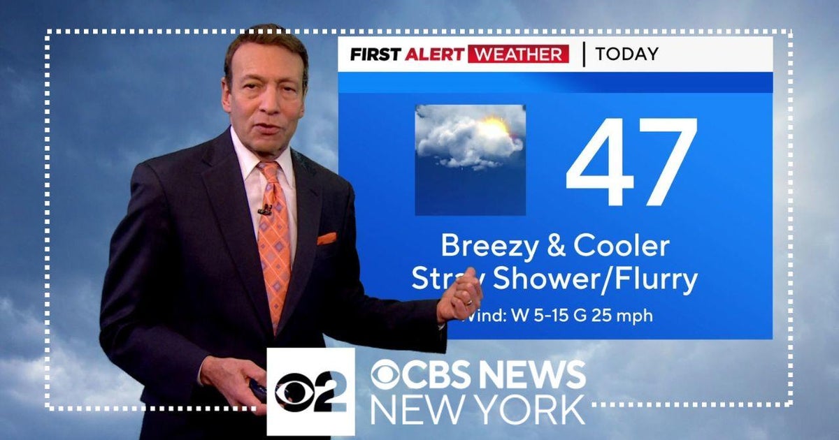 First Alert Weather: Saturday morning update - 12/30/23 - CBS New York