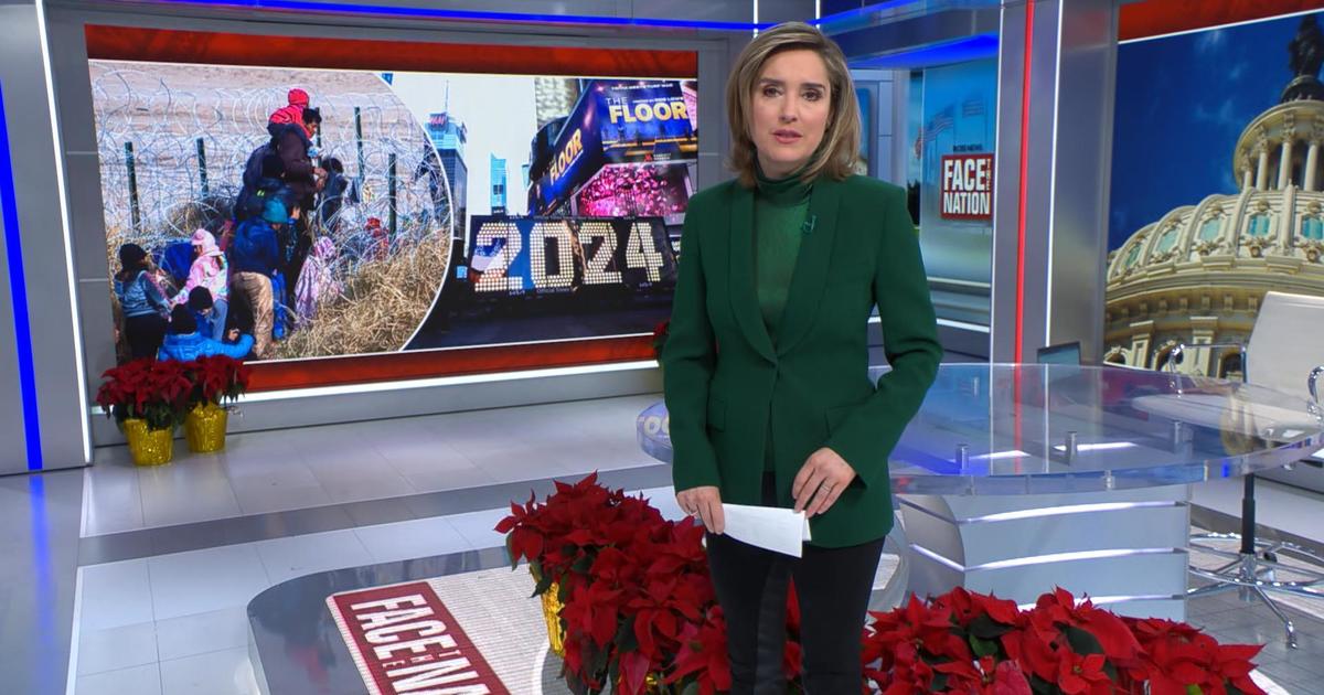 Open: This is “Face the Nation with Margaret Brennan,” Dec. 31. 2023
