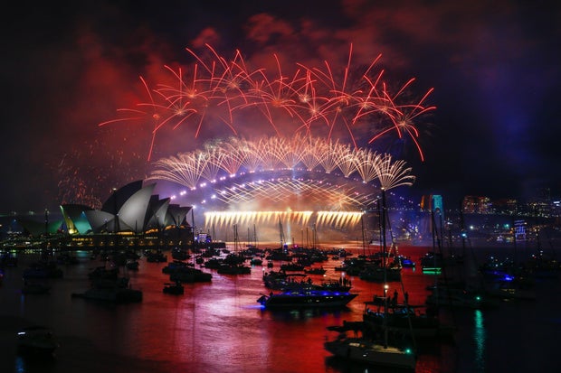 Australians Celebrate New Year's Eve 2023