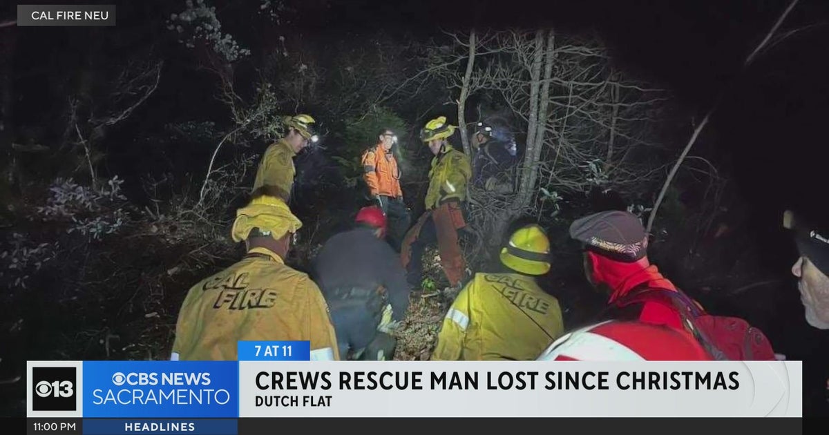 Missing man found in Placer County canyon