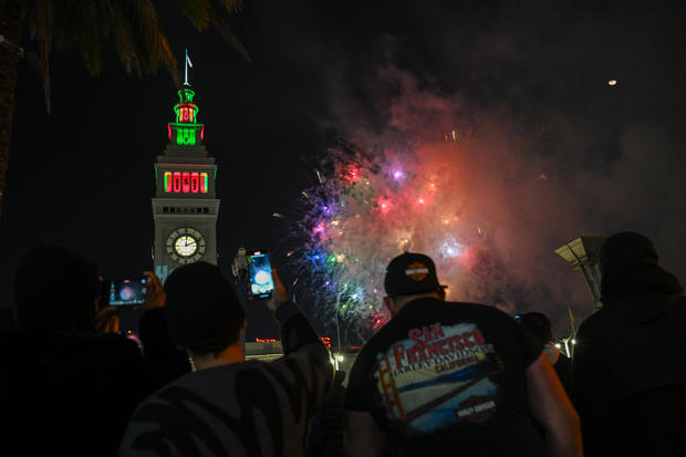 New Year celebrations in San Francisco 