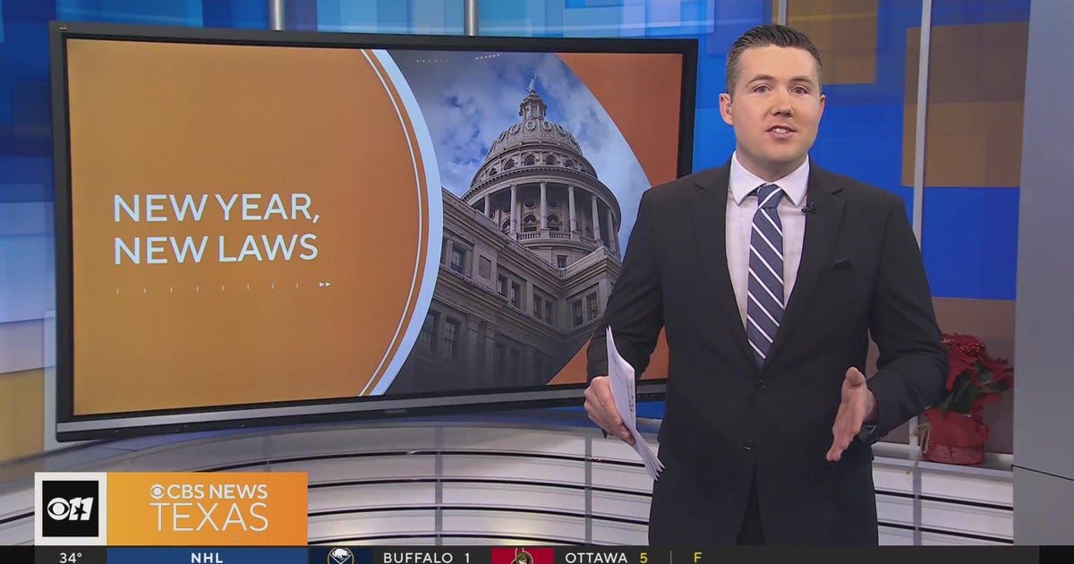 New Year New Laws Cbs Texas