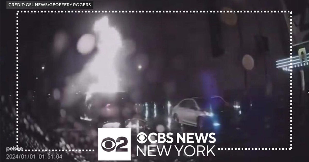 Driver dies after fiery car crash in Rochester - CBS New York