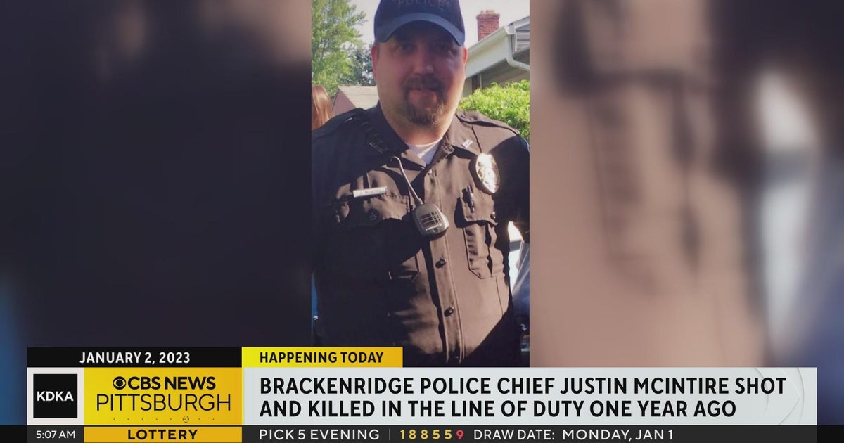 Brackenridge Police Chief Justin McIntire shot and killed in the line