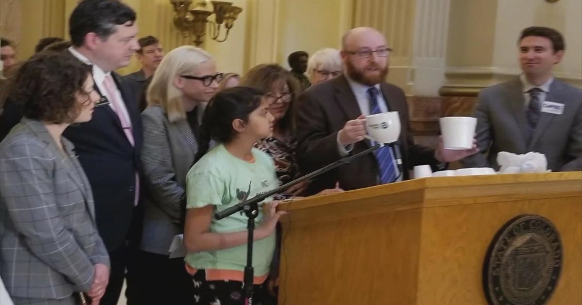 Pre-teen environmental activist fought to ban plastic bags, plastic foam - CBS Colorado