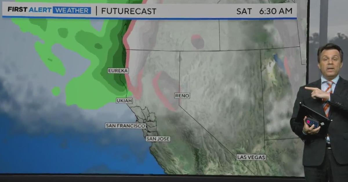 2024年1月3日星期三早晨首个警报天气预报 - CBS旧金山