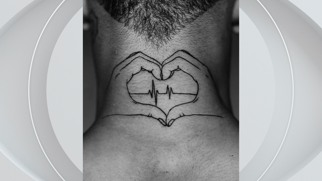 Heartbeat Tattoos / Aquarius Heartbeat Tattoo