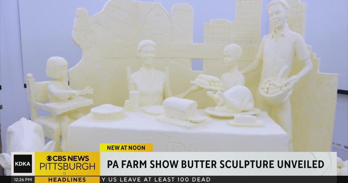 Here's a look at the 2024 Pa. Farm Show butter sculpture [video